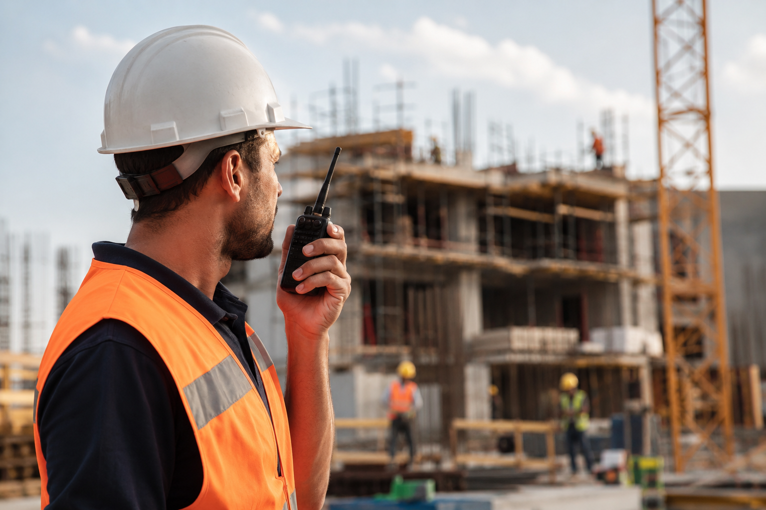 Rádio Comunicador para Obras Mais Segurança e Agilidade na Construção